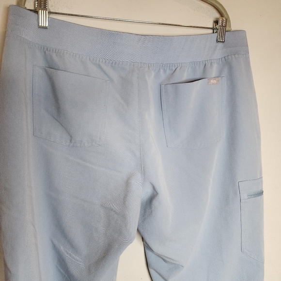 Figs Dusty Blue Zamora Jogger Scrub Pants Womens Size XL PO# 3127 - Picture 12 of 16
